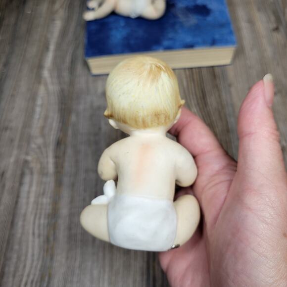 Vintage Piano Babies Norcrest F-239 Figurines - Picture 4 of 10